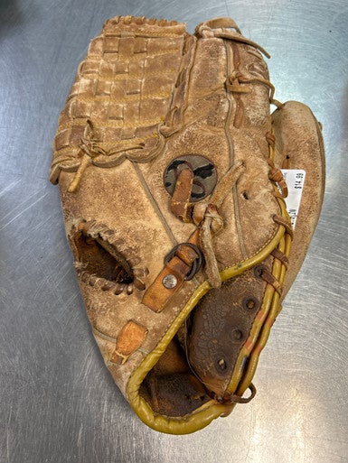 Used Rawlings FIELDERS GLOVE BB/SB Glove RH Throw Brown 12 1/2" 11868-S000064515