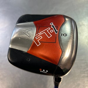 Used Callaway FTI Mens Driver RH 10.0 Degree 11868-S000064513