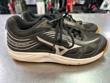 Used Mizuno VB Shoes Adult Black Senior 7.5 11868-S000064497