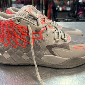 Used Puma Basketball Shoes M Grey Senior 11 11868-S000064438
