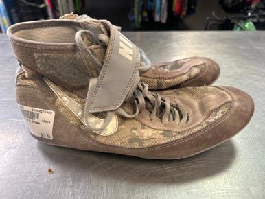 Used Nike Wrestling Shoes White Youth 08.0 11868-S000064403