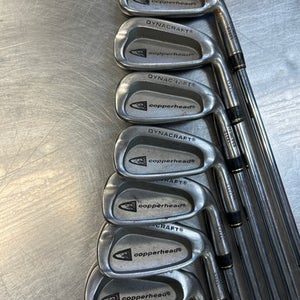 Used Dynacraft COPPERHEAD Mens Iron Set RH 3I-9I 11868-S000064389