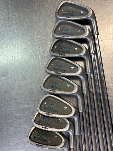 Used Wilson POWER SOURCE Womens Iron Set RH 3I-PW 11868-S000064339