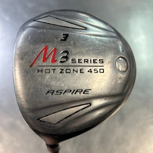 Used Aspire M3 SERIES HOT ZONE 450 Mens Fairway Wood LH 3 Wood 11868-S000064328