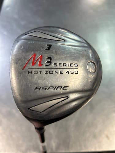Used Aspire M3 SERIES HOT ZONE 450 Mens Fairway Wood LH 3 Wood 11868-S000064328