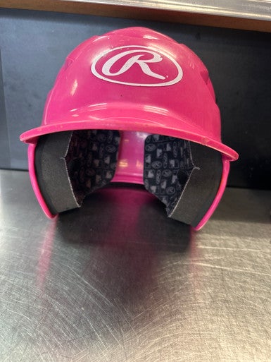 Used Rawlings CFTBHR1 Batting Helmet No Mask Pink SM 11868-S000064313
