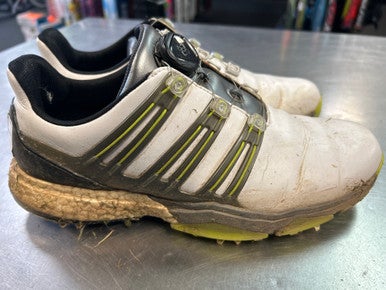 Used Adidas Mens Golf Shoes White Senior 9.5 11868-S000064305