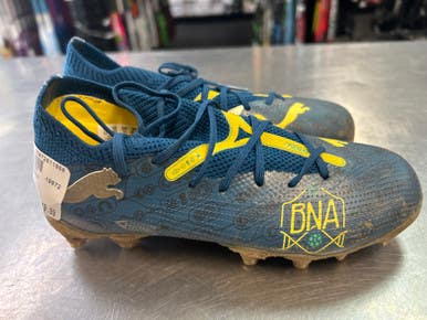 Used Puma Soccer Cleats Royal Blue Youth 13.0 11868-S000064278