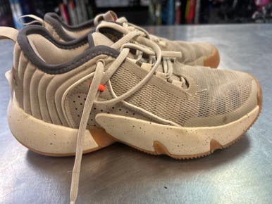 Used Adidas Basketball Shoes Y Grey Junior 03.5 11868-S000064244
