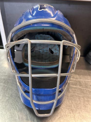 Used Easton GAMETIME HELMET Catchers Helmet w/Mask Royal Blue LG 11868-S000064197
