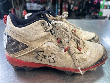 Used Under Armour BRYCE HARPER BB/SB Cleats White Junior 06 11868-S000064192