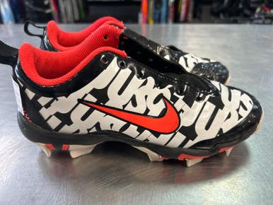 Used Nike FASTFLEX BB/SB Cleats White Junior 03 11868-S000064191