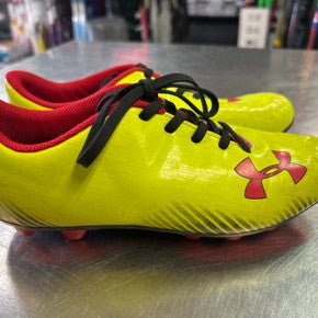 Used Under Armour Soccer Cleats Yellow Junior 04 11868-S000063808