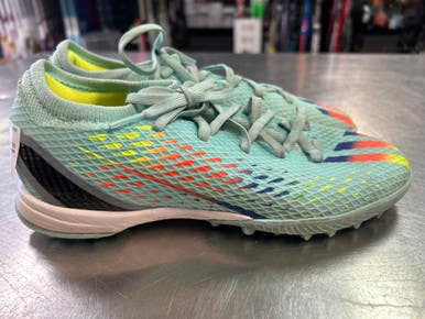 Used Adidas Soccer Indoor Shoes Carolina Blue Senior 7 11868-S000063809