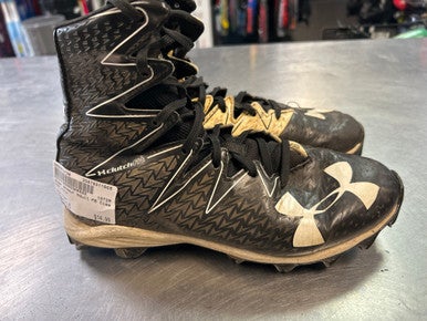 Used Under Armour Adult FB Cleats Black Senior 6.5 11868-S000063788