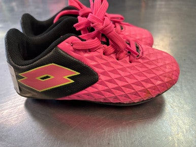 Used Lotto Soccer Cleats Pink Youth 10.0 11868-S000063737
