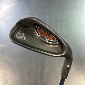 Used Ping G10 WHITE Mens Individual Iron RH 9 Iron 11868-S000063701