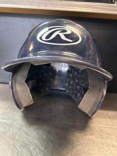 Used Rawlings CFTBH-R1 Batting Helmet No Mask Navy Blue SM 11868-S000063647