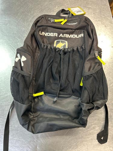 Used Under Armour BAT BACKPACK BB/SB Player Backpack Black 11868-S000063640