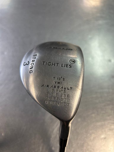 Used Adams TIGHT LIES Mens Fairway Wood RH 3 Wood 11868-S000063626