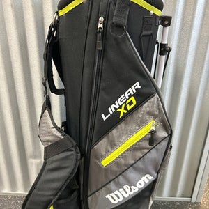 Used Wilson LINEAR XD Mens Stand Bag Black 11868-S000063623