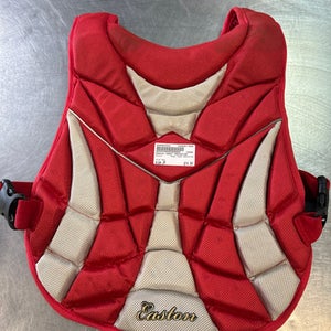 Used Easton CHEST PROTECTOR Catchers Chest Protector Red Junior 11868-S000063594