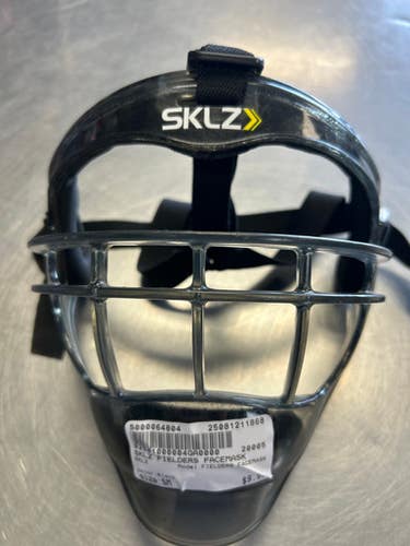 Used SKLZ FIELDERS FACEMASK BB/SB Fielders Mask Black SM 11868-S000064804