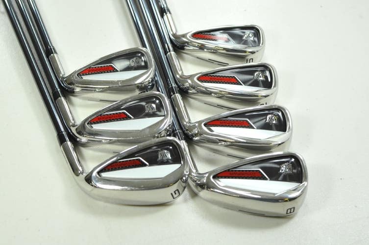 Wilson Dynapower 2023 5-PW,GW Iron Set Senior Flex Right 65g Graphite # 201644