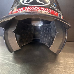 Used Rawlings AMARCFH-N Batting Helmet No Mask Navy Blue SM 11868-S000064742