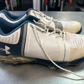 Used Under Armour Mens Golf Shoes White Senior 11.5 11868-S000064687