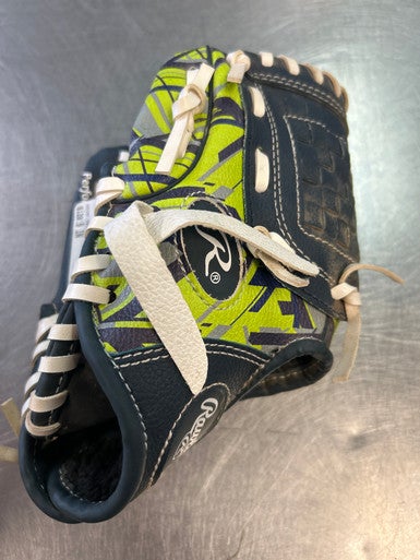 Used Rawlings REMIS BB/SB Glove LH Throw Yellow 9" 11868-S000064541