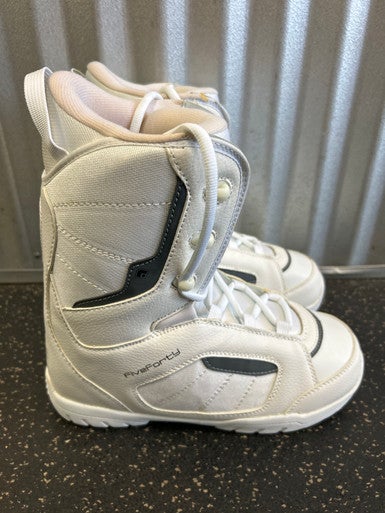 Used Snowjam SUPREME Womens Snowboard Boots White Senior 11 11868-S000064070