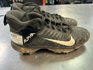 Used Nike ALPHA BB/SB Cleats Black Junior 06 11868-S000064015