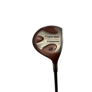 Used Taylormade TITANIUM Mens Fairway Wood RH 5 Wood 11760-S000080930