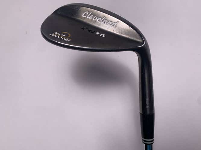 Cleveland CG15 Black Pearl Gap Wedge GW 52* 10 Traction Wedge Steel Mens RH