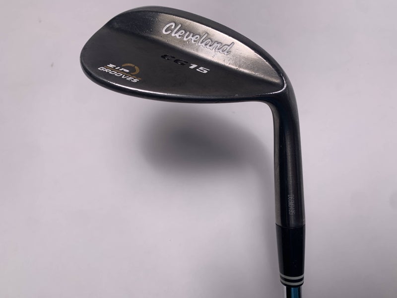 Cleveland CG15 Black Pearl Gap Wedge GW 52* 10 Traction Wedge Steel Mens RH
