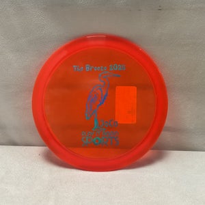 Used Discraft Z RAPTOR Disc Golf Driver Orange 11490-S000265181
