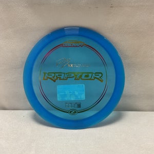 Used Discraft Z RAPTOR Disc Golf Driver Royal Blue 11490-S000265179