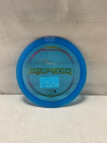 Used Discraft Z RAPTOR Disc Golf Driver Royal Blue 11490-S000265179