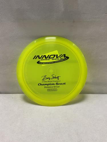 Used Innova CHAMP BEAST Disc Golf Driver Optic Yellow 11490-S000265158