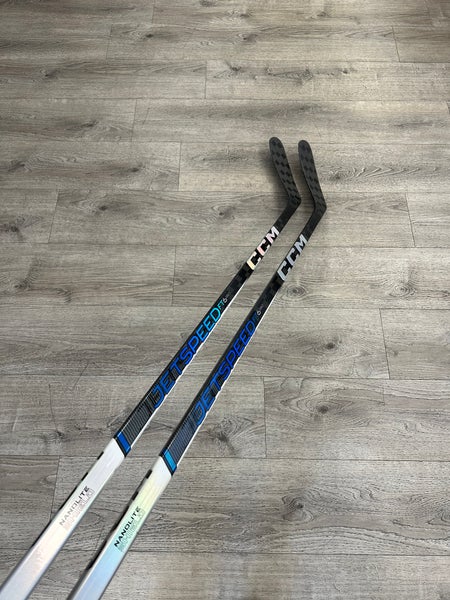 2 pack - Senior CCM Jetspeed FT6 Pro Left Hand Hockey Stick Toe Pattern Pro Stock (Used)