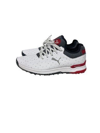 Used Puma Mens Golf Shoes White Senior 8.5 11847-S000028831
