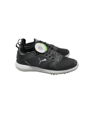Used Puma Mens Golf Shoes Black Senior 8.5 11847-S000028822