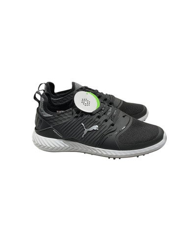 Used Puma Mens Golf Shoes Black Senior 8.5 11847-S000028822