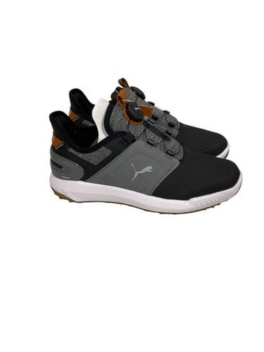 Used Puma Mens Golf Shoes Black Senior 7.5 11847-S000028815