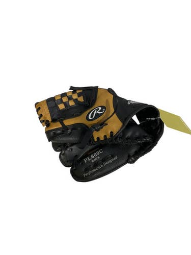 Used Rawlings BASKET WEB BB/SB Glove RH Throw Brown 10" 11847-S000028804