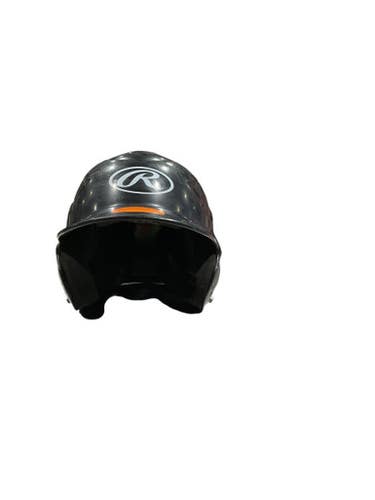 Used Rawlings BB HELMET Batting Helmet No Mask Black MD 11847-S000028714