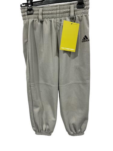 Used Adidas BB PANTS BB/SB Pant Boys Grey XXS 11847-S000028908