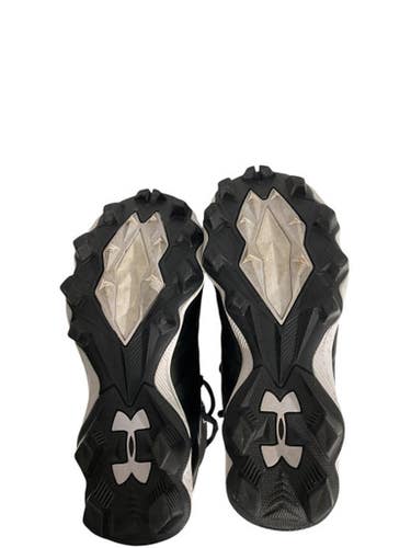 Used Under Armour Youth FB Cleats Black Youth 12.0 11847-S000028899