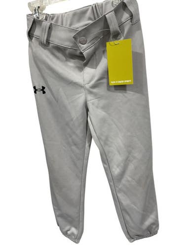Used Under Armour BB PANTS BB/SB Pant Boys Grey SM 11847-S000028895